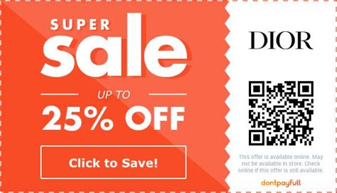 dior promo code: free pouch|Dior coupon codes.